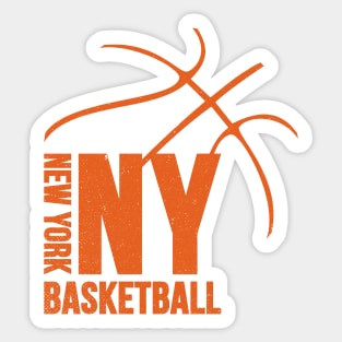 New York Basketball 01 Sticker